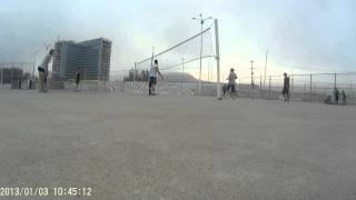 preview picture of video 'volley no parque dos atletas'
