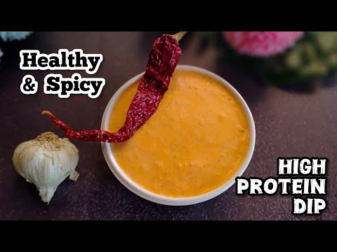 The BEST Creamy Dip (sauce) for Cutlets & Kebabs | High Protein No-Mayo Sauce