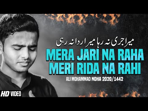 Nohay 2020 | Mera Jari Na Raha Meri Rida Na Rahi | Ali Mohammad Sultanpuri | Noha 2020 | New Nohay