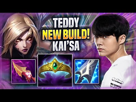 TEDDY TRIES KAI'SA WITH NEW BUILD! - AF Teddy Plays Kai'sa ADC vs Ezreal! | Preseason 2022