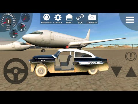 Classic American Muscle Cars 2 - Police Car Driving! Android gameplay