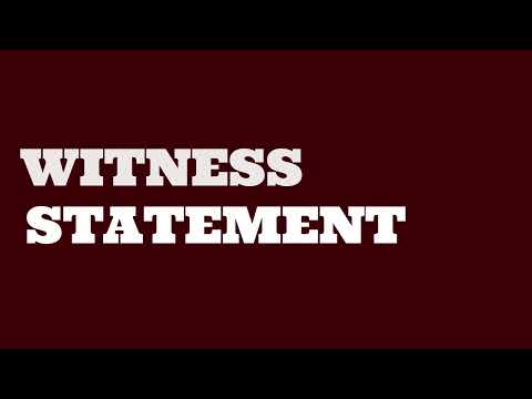 Witness Statement teaser