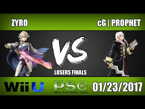 Zyro (Corrin) vs CG | Prophet (Robin) - Wii U Losers Finals - S4M