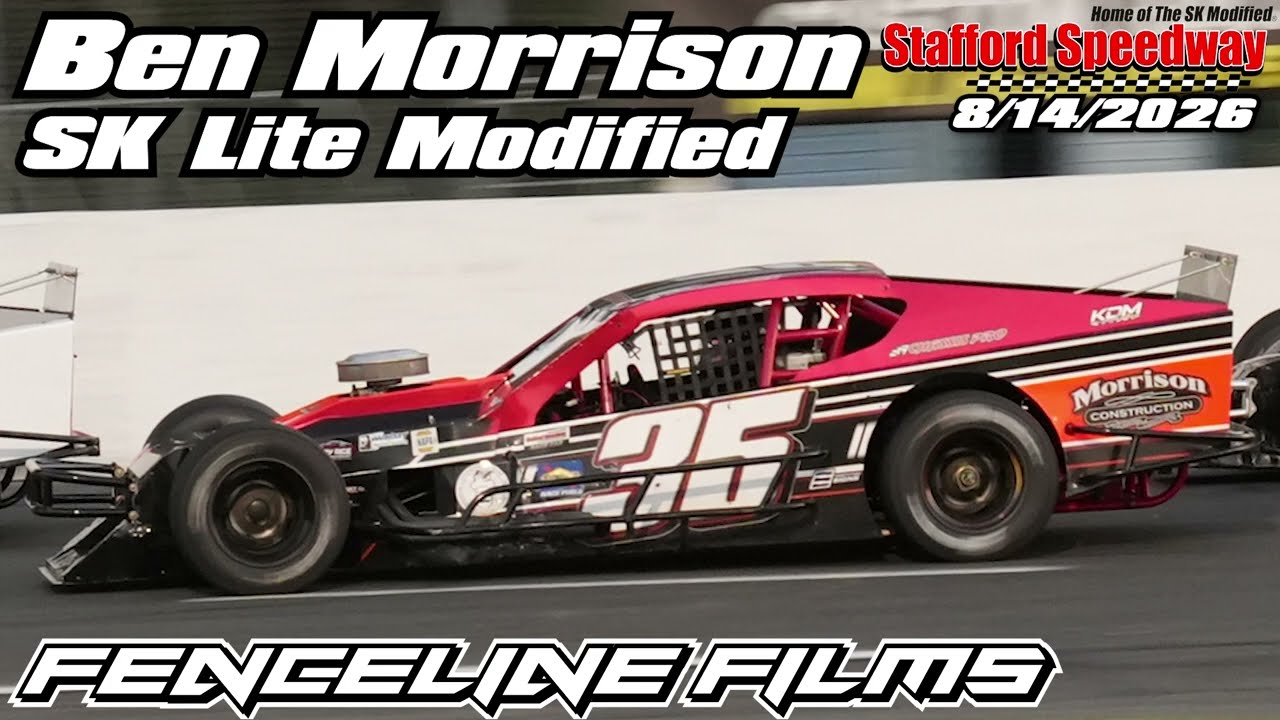 Ben Morrison SK Lite Stafford Speedway 8/14/2026