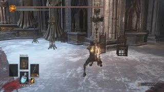DARK SOULS III_刀が無理だったので素手で(;・∀・)　サリヴァン先生パリィ