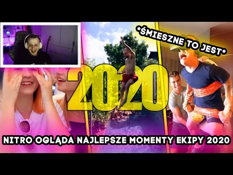 Nitro ogląda NAJLEPSZE MOMENTY EKIPY 2020