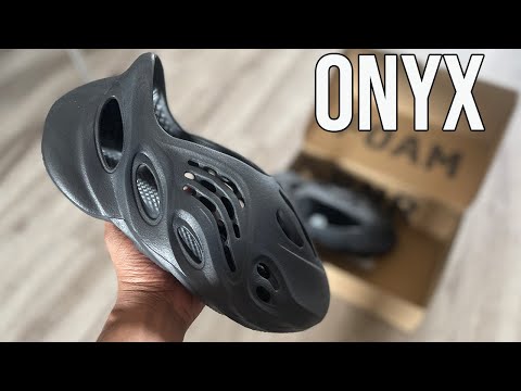 FINALLY!! Yeezy Foam Runner Onyx On Feet Review!