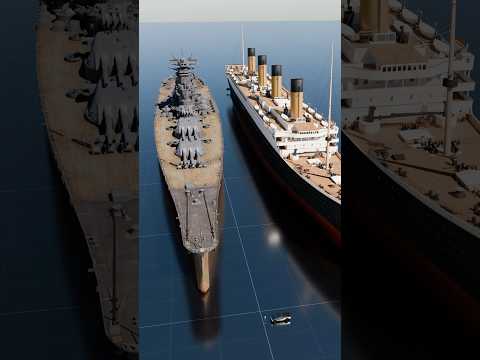 Battleship Yamato vs titanic