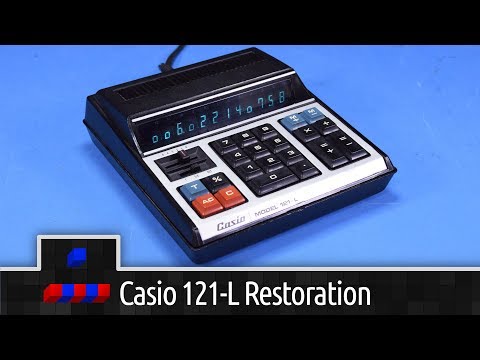 0x0031 - Casio 121-L Calculator Restoration