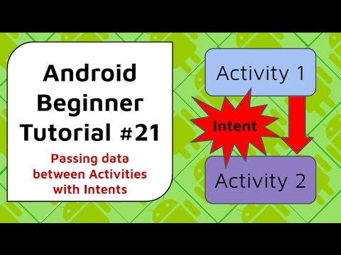 Android Beginner Tutorial 21 Send Data Between Activities Using Intents