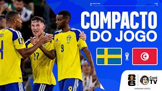 ISAK E GYÖKERES COMANDAM A GOLEADA DA SUÉCIA NA ESTREIA | COPA DO MUNDO FIFA™ 2026 | COMPACTO
