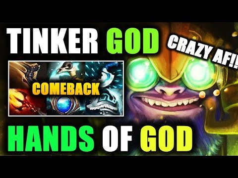 Tinker God - They Thought They Won The Game But It Was Just a Begining | Fast Hand Comeback Dota2
