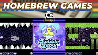 Bubble Duck - New Commodore 64 Game 2026