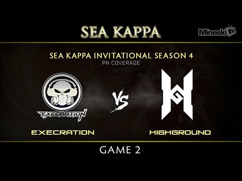 Execration vs HighGround | Game 2 | SEA Kappa Invitational | PH Coverage