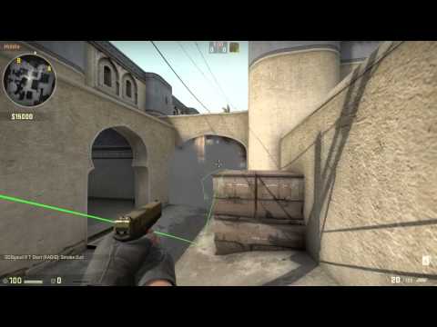 de_dust2 | Smoke | Mid Double Doors
