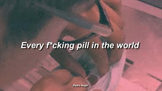 Every Fucking Pill In The World - Wifisfuneral ft. UnoTheActivist | Letra en español - traducido