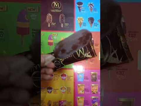 Kwality wall's magnum chocolate 🍫 truffle unboxing  #youtubeshorts #unboxing #kwalitywalls #icecream
