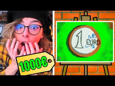 I DRAW 1 EURO AND I'M SELLING IT FOR 1000 EURO - Passpartout