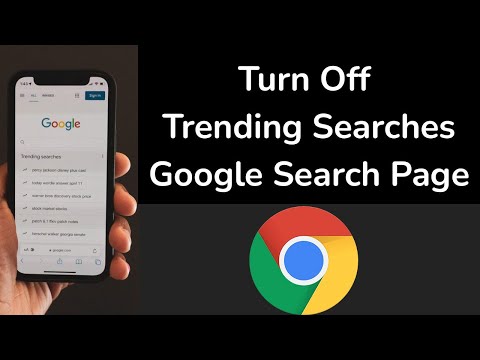 How to Turn Off Trending Searches from Google Search Page on Chrome Android?
