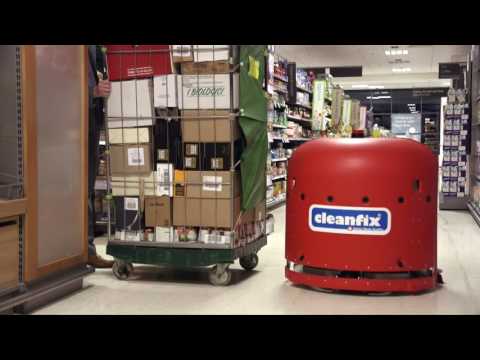 Cleanfix   RA 660 Navi представили на выставке ISSA INTERCLEAN-2016