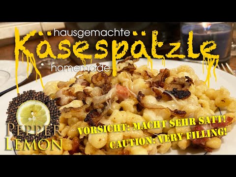 Käsespätzle Recipe | Homemade! | your CRAZY FUN Cooking Channel