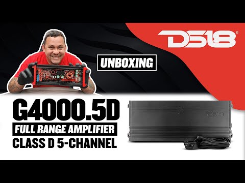 DS18 G4000.5D Full-Range Class D 5-Channel Amplifier