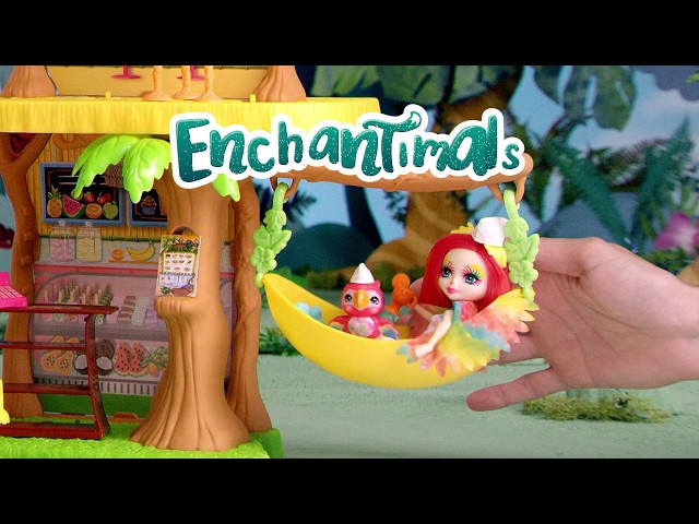 Video Teaser für Enchantimals l Dschungelwald-Café Spielset l Mattel