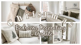 CHRISTMAS DECORATE WITH ME 2022 + AN EXCITING BEDROOM UPDATE | CREATING A COZY CHRISTMAS BEDROOM