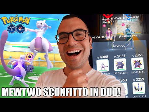 ABBIAMO UMILIATO MEWTWO IN QUESTO NUOVO RAID IN DUO!
