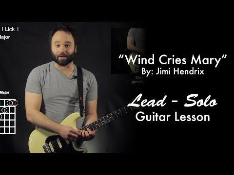 Wind Cries Mary by Jimi Hendrix | Lead (Solo!) Guitar Tutorial