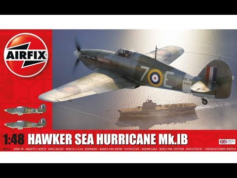 Airfix : Hawker Sea Hurricane Mk.IB : 1/48 Scale Model : In Box Review