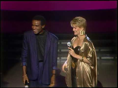 American Bandstand 1986- Interview Gloria Loring and Carl Anderson