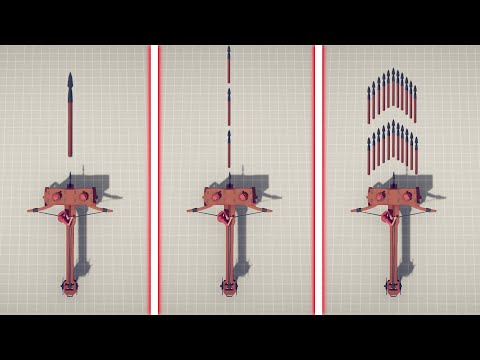 EVOLUTION of SUPER BALLISTA  | TABS - Totally Accurate Battle Simulator