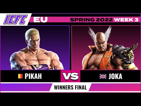 Pikah (Geese) vs. Joka (Heihachi) Winners Final - ICFC EU Tekken 7 Spring 2022 Week 3