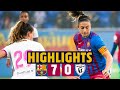 BARÇA 7 – 0 MADRID CFF | HIGHLIGHTS ? ⚽