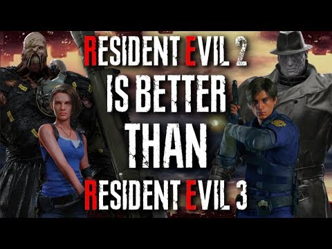Resident Evil 2 Remake is Better Than Resident Evil 3 Remake!