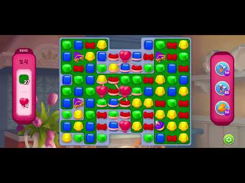 Homescapes Level 9845 夢幻家園 第9845關- No boosters