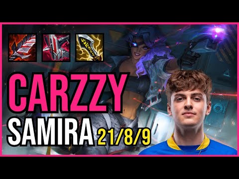 CARZZY - SAMIRA vs. ASHE ADC | EUW GRANDMASTER | PATCH 11.1