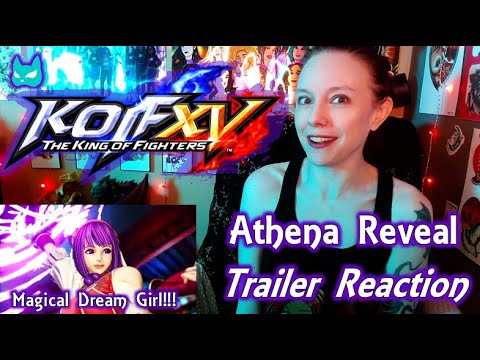 Magical Girl of my Dreams?! - The King of Fighters XV - Athena Reveal Trailer Reaction!