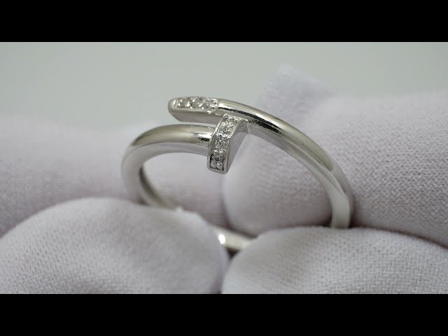 Срібна каблучка "Цвях" кжх137 Відео огляд