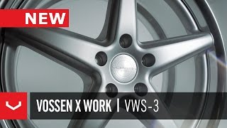 21 Inch Vossen VWS-3 Gun Metal Alloy Wheels