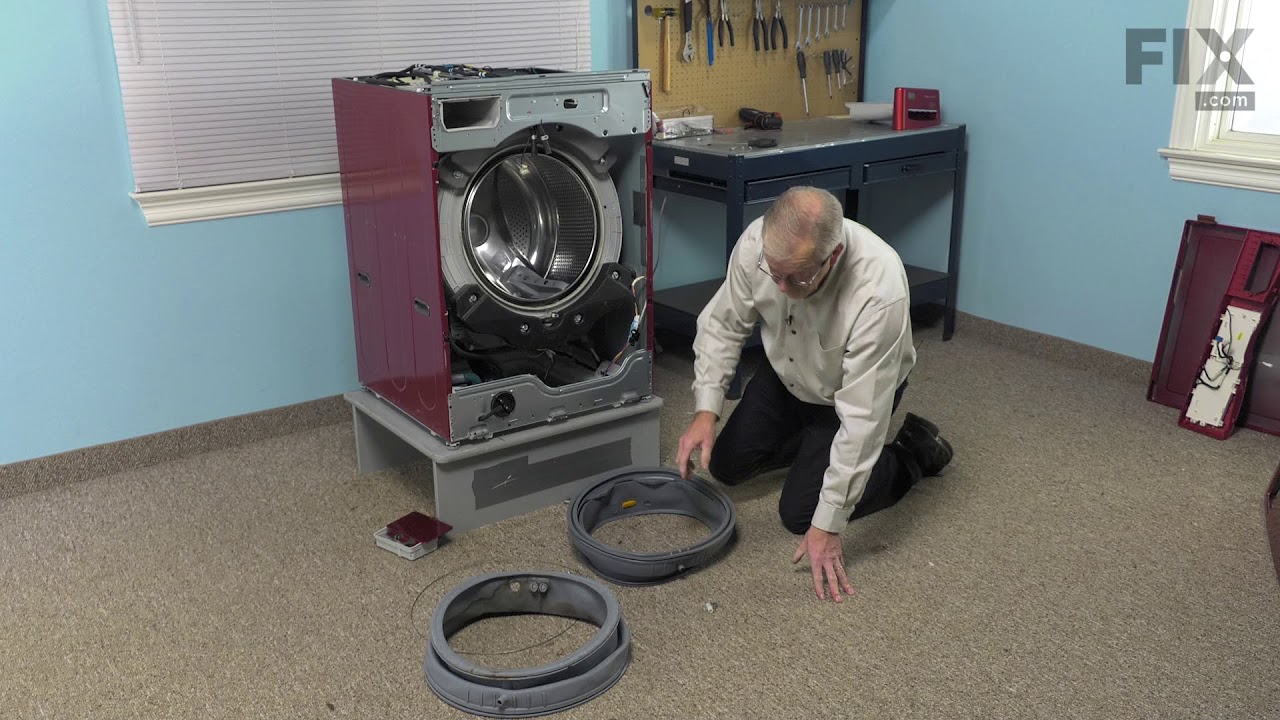 Replacing your LG Washer Bellow - Gray With Drain Port