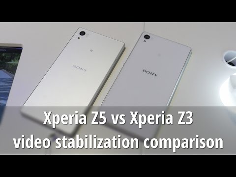 Sony Xperia Z5 vs Xperia Z3 video stabilization comparison