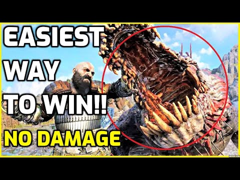 GoW RAGNARÖK How to Beat Dreki No Damage