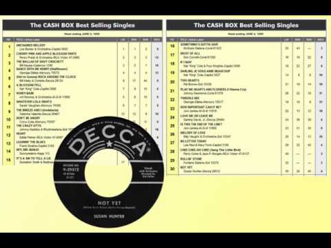 SUSAN HUNTER - Not Yet (1955) Overlooked Top 30 Hit