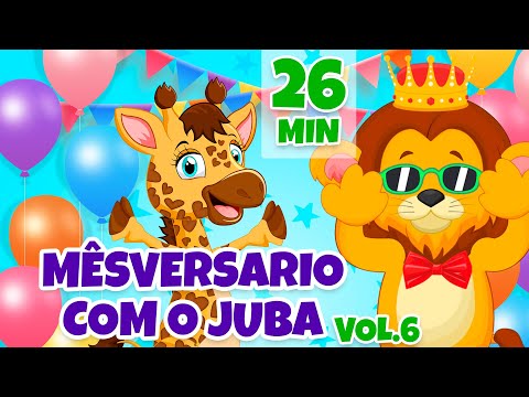 Mêsversario com o Juba Vol. 6 - Giramille 26 min | Desenho Animado Musical