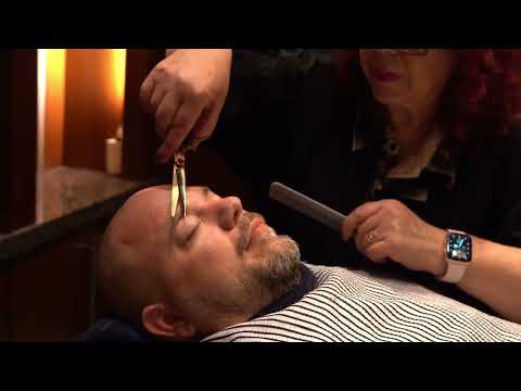 Straight Razor Shave at Aria Resort & Casino in Las Vegas