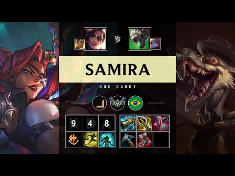 Samira ADC vs Twitch - BR Challenger Patch 25.05