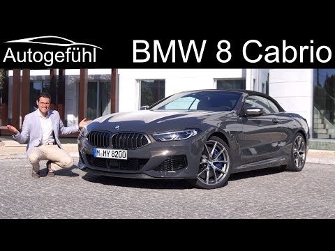 BMW 8 Series Convertible M850i FULL REVIEW 8er Cabriolet - Autogefühl