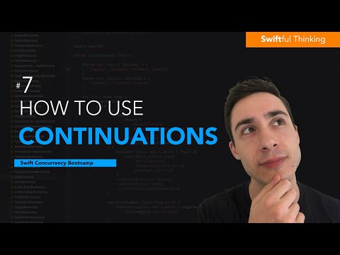How to use Continuations in Swift (withCheckedThrowingContinuation) | Swift Concurrency #7 thumbnail
